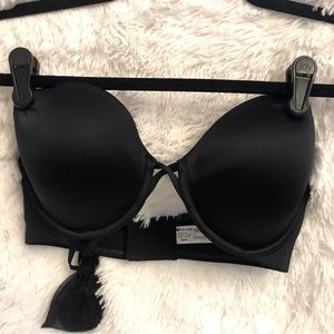 Wacoal Black Convertible Strapless Push Up Bra- NWOT Size 34D